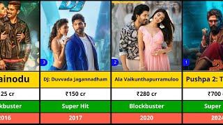 #AlluArjun All Hit and Flop Movies List | Pushpa 2