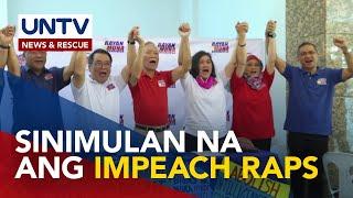 Pagbuo ng impeach complaint vs VP Sara Duterte, sinisimulan na ayon sa ilang grupo