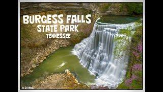 Burgess Falls State Park - Sparta, Tennessee ( relaxing/ calming  music with natural sounds)