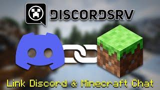 Link Discord and Minecraft Chat with the DiscordSRV Plugin! Setup Tutorial