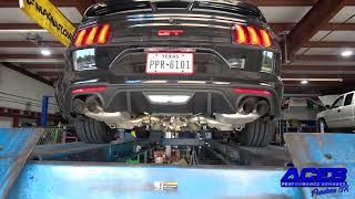 Borla SwitchFire X-Pipe installed on a 2021 Ford Mustang GT!