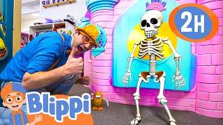Blippi Learns about Human Body Parts | Blippi and Meekah Best Friend Adventures | Educational Videos