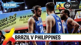 Philippines dominate Brazil in opening game! | Full Game | FIBA 3x3 World Cup 2018 | 3x3 Basketball