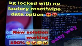 How to unlock kg locked Samsung latest method | adb method not working fixed for free 