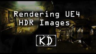 Renderding Unreal Engine 4 HDR Images