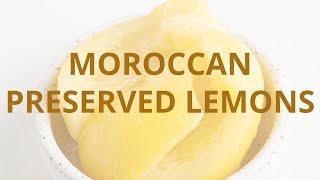 Moroccan Preserved Lemons