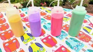 How to make Puffy Paint (without shaving cream or glue)