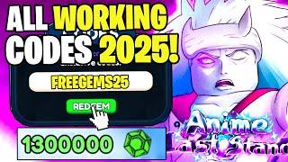 *NEW* ALL WORKING CODES FOR ANIME LAST STAND IN 2025! ROBLOX ANIME LAST STAND CODES