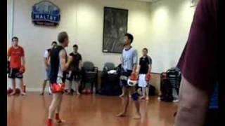 'CHANOY' Muay Thai seminar in Maltby, October 2009