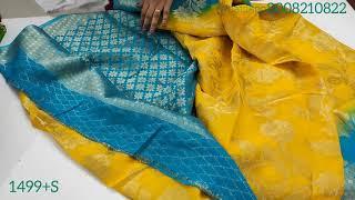 Georgette Weaving Sarees || JA Latest Collections