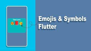 Flutter App Android Studio & VSCode Shows Emojis & Symbols