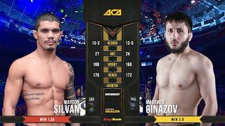 Майкон Силван vs. Магомед Гиназов | Maycon Silvan vs. Magomed Ginazov | ACA 98