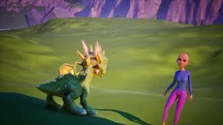 CC Toon character & Dragon | UE animation test