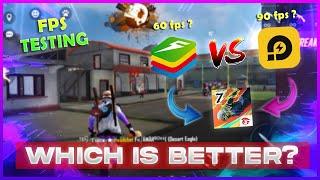 BLUESTACKS 5 VS LD PLAYER 9 || Which Is The Best Emulator For FREE FIRE|| (90+ FPS)