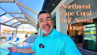 GULF ACCESS POOL HOME Tours In Northwest Cape Coral Florida - MODERN IS IN