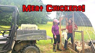 Putting Our Pasture Raised Meat Chickens In The Freezer! #growingfood #chickens #meat