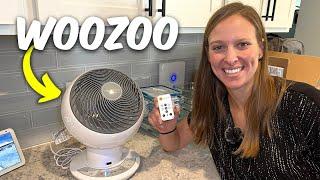 Woozoo Oscillating Fan Review- Quiet & Powerful! updated