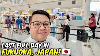 Last Day Shopping in Fukuoka! + Fresh Sushi Lunch + Going home to Manila!  | JM Banquicio