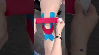 Stabilise your knee with kinesiology tape