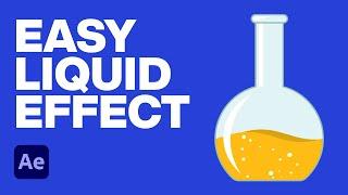 Easy Liquid Effect - After Effects Tutorial