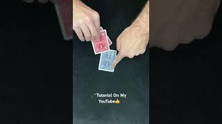 Magic Card Trick - Easy Three Card Monte #magic #tutorial #shorts