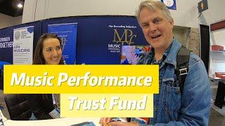 Music Performance Trust Fund at NAMM 2024 with The Myles Revolution