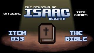 Official TBOI Item Guides No. 033: The Bible