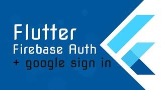 Flutter - Firebase Authentication with Google Sign In using the latest API (September 2019)