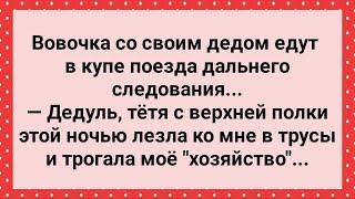 Соседка в Купе Лезла Вовочке в Трусы! Сборник Свежих Анекдотов! Юмор!