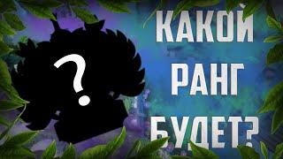 КАКОЙ БУДЕТ РАНГ ЕСЛИ СЛИТЬ 10 ИГР НА 1 КАЛИБРОВКЕ???