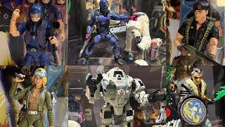 New GiJoe Classified action figures on display Hasbro Pulse at toy fair