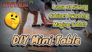 How To Make A Mini Table From Old Cabinet @komponerozx4642