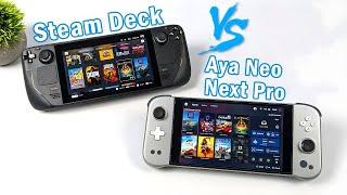 Aya Neo Next Pro Vs Steam Deck - Choose Wisely!