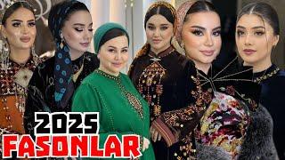 2025 moda bolan turkmen moda koynek fasonlar | Owadan stilni fasonlar