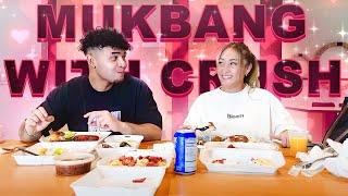 Colombian Mukbang With My Colombian CRUSH