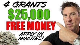 $25,000 Grant Free Money 3 Minutes Everyone can get Not Loan