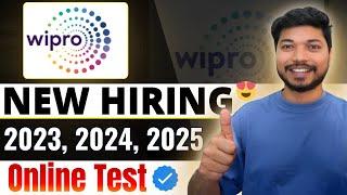 Wipro Hiring 2023, 2024, 2025 Batch – Apply Now for Off Campus! | Job4freshers