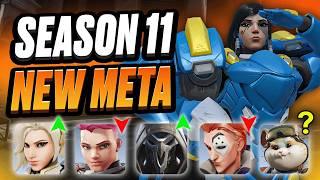 NEW Season 11 TIER LIST - Best and Worst Heroes in New META | Overwatch 2 DPS, Tank and Support TIPS