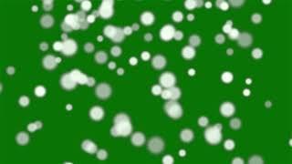 Green Screen Particles White Animation Effect Chromakey Overlay Футаж Частицы Эффект хромакей