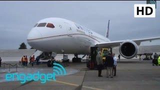 United 787 Dreamliner Pre-delivery Walkthrough at Boeing HQ | Engadget