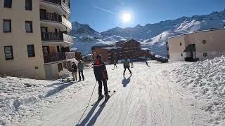 Petit balade a Val Thorens en 5K