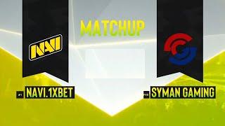 NaVi vs Syman Gaming - ESL One Major Road to RİO