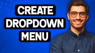 How to Make a Dropdown Menu on Wix (2022) | Wix Website Dropdown Menu