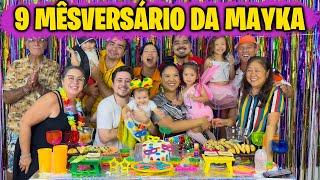 9 MÊSVERSÁRIO DA MAYKA | Blog das irmãs