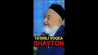 Ta'sirli voqea SHAYTON Tezkor Shok