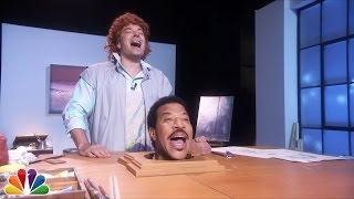 Jimmy Fallon Sings "Hello" with Lionel Richie's Head