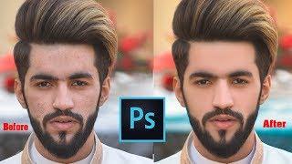 Mixer Brush Tool Setting for High-End Skin Retouching in Photoshop in Urdu Hindi