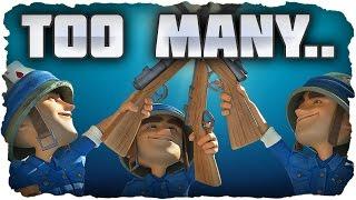 BOOM BEACH  Miniroboter Madness - Schützen + Cpt. Everspark!  (Deutsch / German)