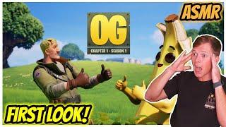 OG Fortnite ASMR | First Look.. I'm so back - Whispering