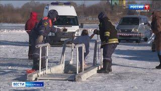 Тысячи хабаровчан пришли на Амурскую протоку в микрорайоне Красная речка